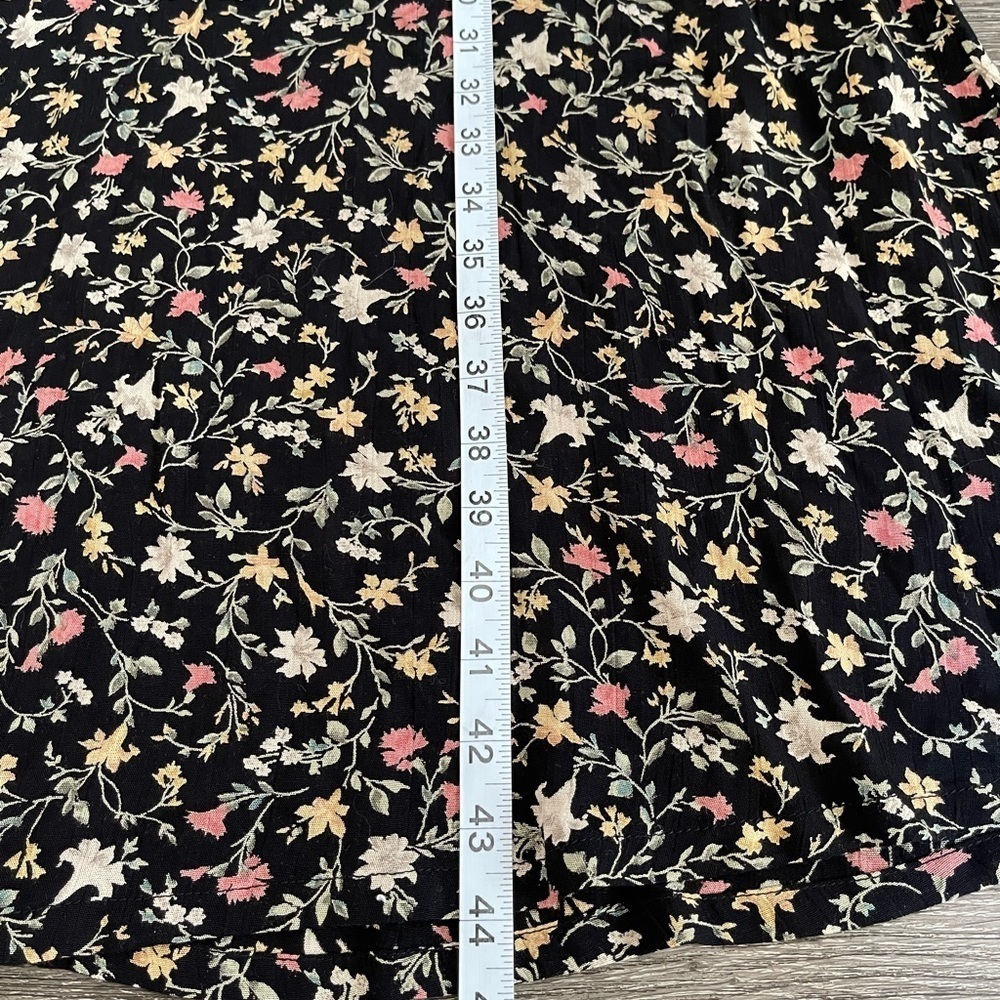 Rabbit Rabbit Rabbit Floral Black Dress - Picture 4 of 4